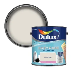 Best Paint Shop 22 Dulux Easycare Bathroom Nutmeg White Soft Sheen Paint - 2.5L