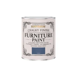 Rust-Oleum Chalky Furniture Paint - Ink Blue - 750ml -Best Paint Shop 12819500 1784940725020018