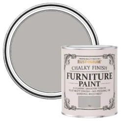 Rust-Oleum Chalky Furniture Paint - Flint - 750ml