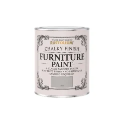 Rust-Oleum Chalky Furniture Paint - Flint - 750ml 3 Rust-Oleum Chalky Furniture Paint - Flint - 750ml -Best Paint Shop 12819505 9134940725188774