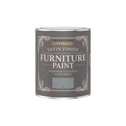 Rust-Oleum Satin Furniture Paint - Slate - 750ml -Best Paint Shop 12819644 1474940725415748
