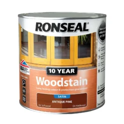 Ronseal 10 Year Woodstain Antique Pine Satin - 2.5L 6 Ronseal 10 Year Woodstain Antique Pine Satin - 2.5L -Best Paint Shop 12820833 1524951654609776
