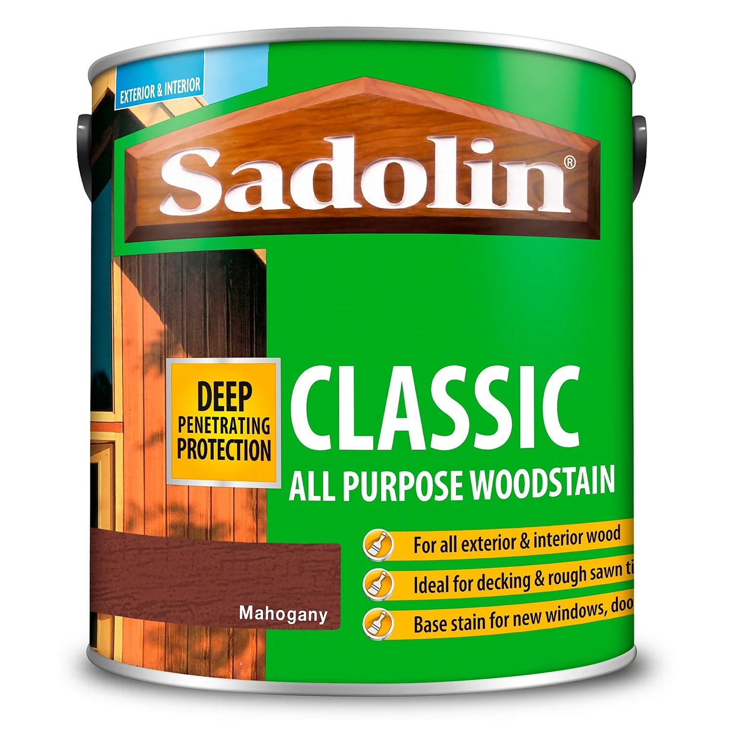 Sadolin Classic All Purpose Woodstain Mahogany - 2.5L Sadolin Classic All Purpose Woodstain Mahogany - 2.5L -Best Paint Shop 12822022 1894951406675739