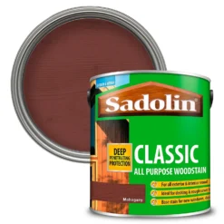 Sadolin Classic All Purpose Woodstain Mahogany - 2.5L