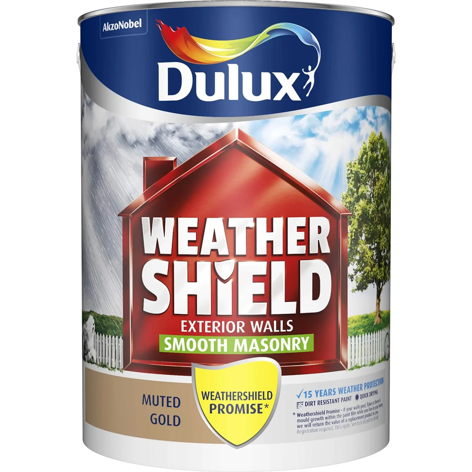 Dulux Weathershield Masonry Paint Muted Gold - 5L Dulux Weathershield Masonry Paint Muted Gold - 5L -Best Paint Shop 12822677 1884831917806760