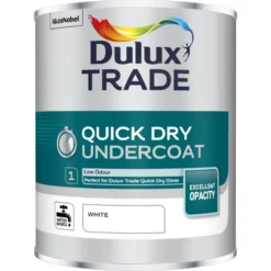 Dulux Trade Quick Drying Undercoat White - 1L