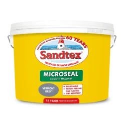 Sandtex® Ultra Smooth Masonry Paint Vermont Grey - 10L -Best Paint Shop 12823606 1004871822629593