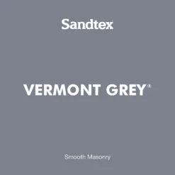 Sandtex® Ultra Smooth Masonry Paint Vermont Grey - 10L -Best Paint Shop 12823606 4784871822664600