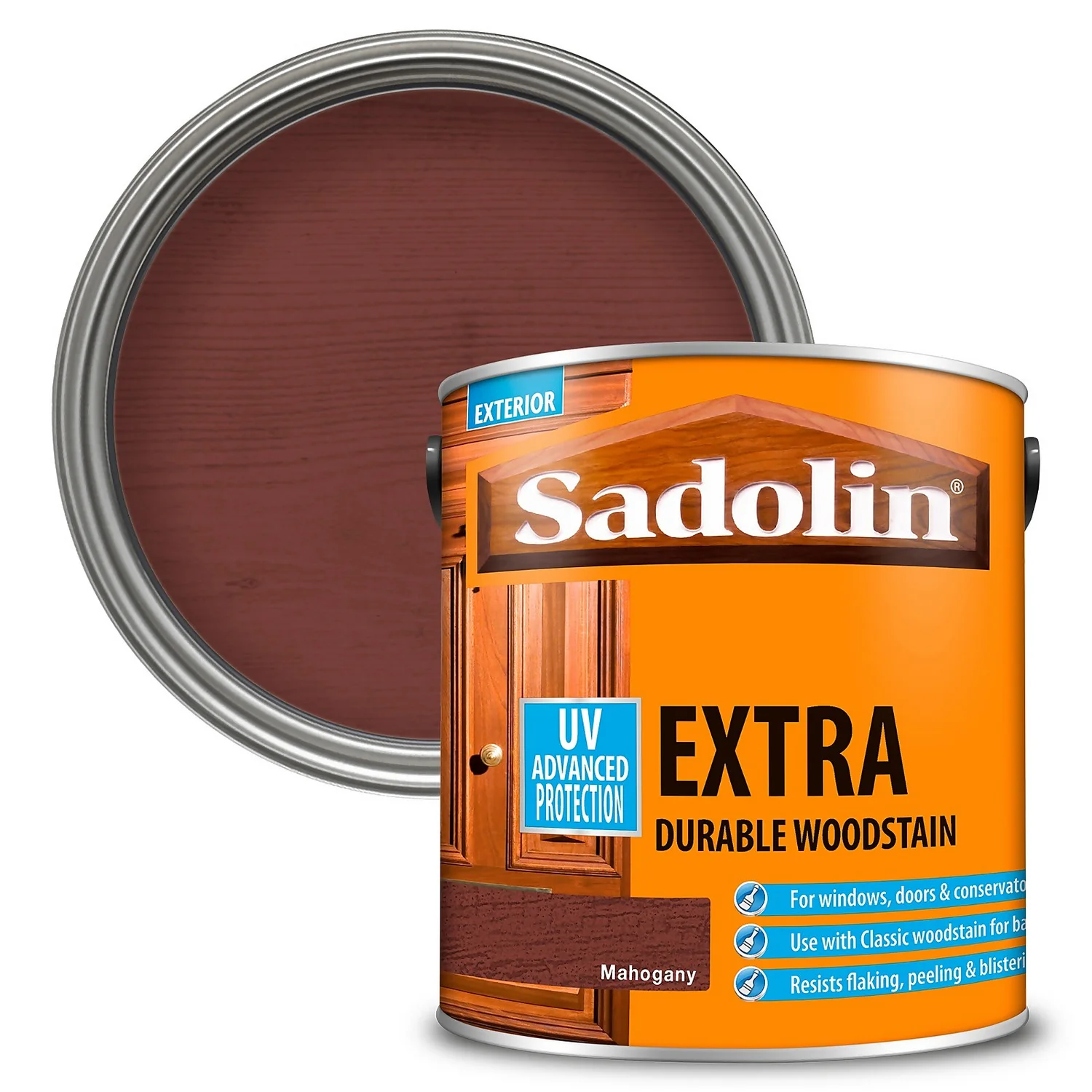 Sadolin Extra Durable Woodstain Mahogany - 2.5L Sadolin Extra Durable Woodstain Mahogany - 2.5L -Best Paint Shop 12825265 1374951406317125