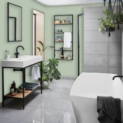 Homebase Bathroom Mid Sheen Paint - Fresh Herb 2.5L -Best Paint Shop 12832545 1824832979880302