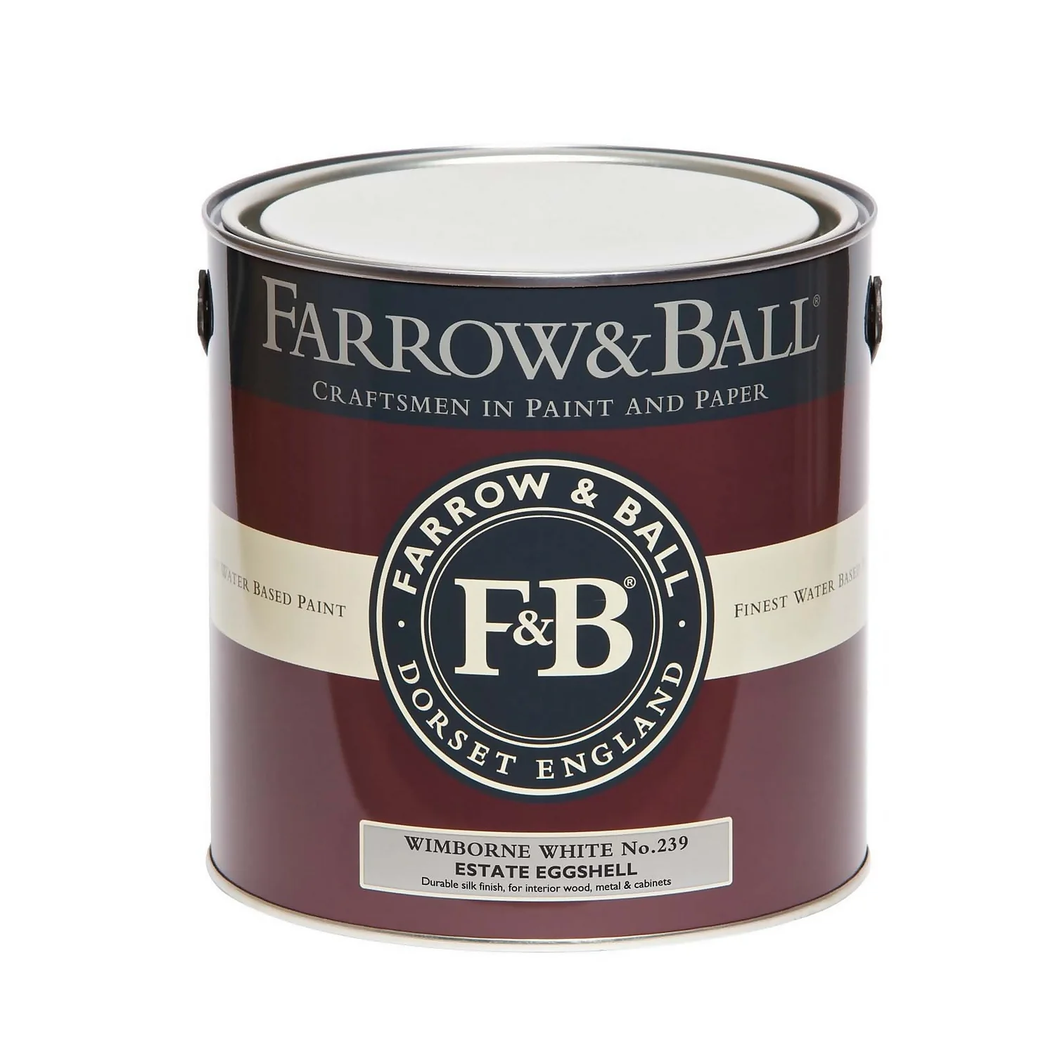 Farrow & Ball Estate Eggshell Paint Wimborne White - 2.5L Farrow & Ball Estate Eggshell Paint Wimborne White - 2.5L -Best Paint Shop 12832669 6454952917578588