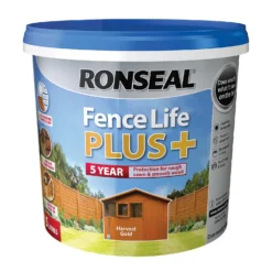 Ronseal Fence Life Plus Harvest Gold - 5L 5 Ronseal Fence Life Plus Harvest Gold - 5L -Best Paint Shop 12833709 9814942087068864