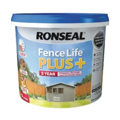 Ronseal Fence Life Plus - Warm Stone - 5L 6 Ronseal Fence Life Plus - Warm Stone - 5L -Best Paint Shop 12833719 1004942087121739