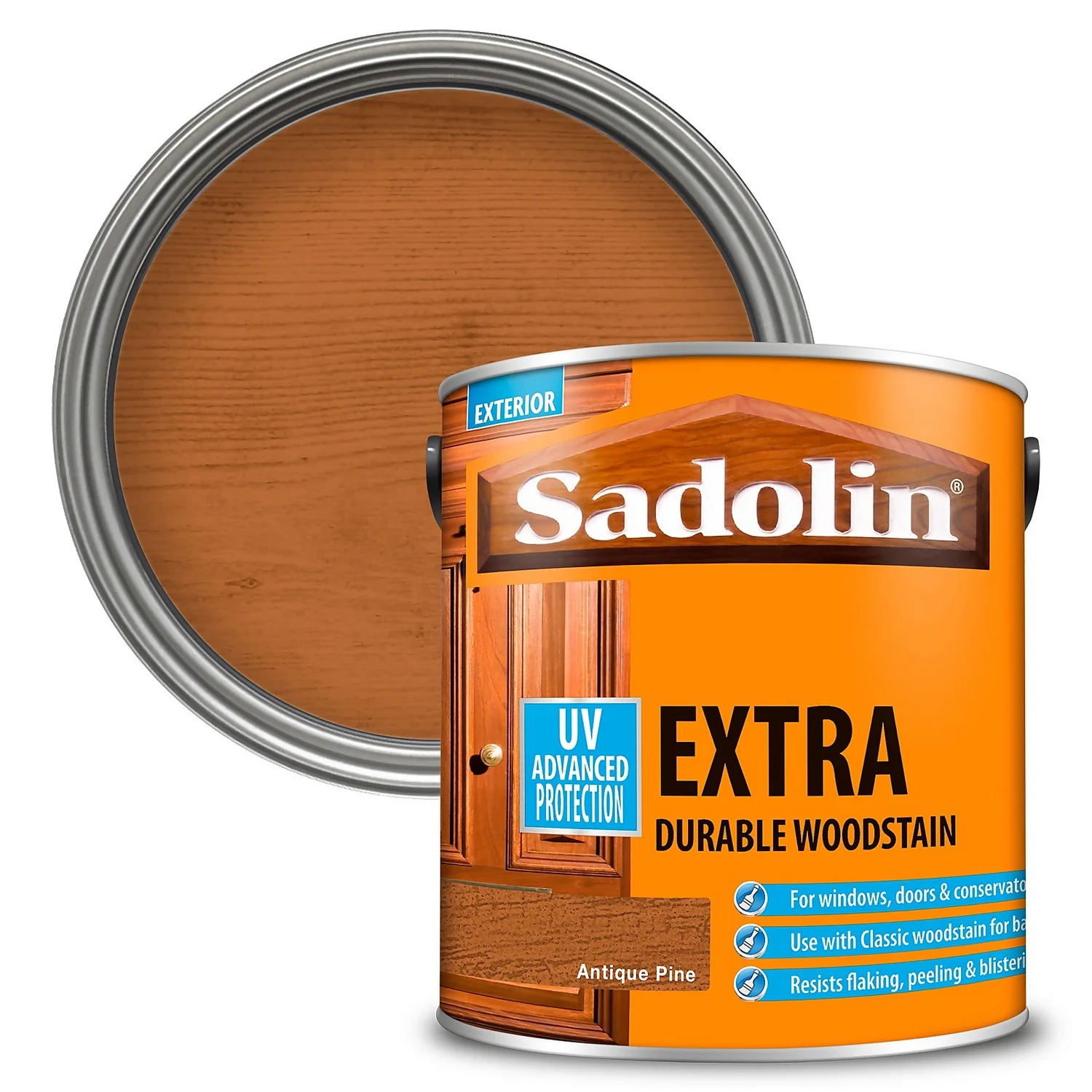 Sadolin Extra Durable Woodstain Antique Pine - 2.5L Sadolin Extra Durable Woodstain Antique Pine - 2.5L -Best Paint Shop 12836273 1054951406593077