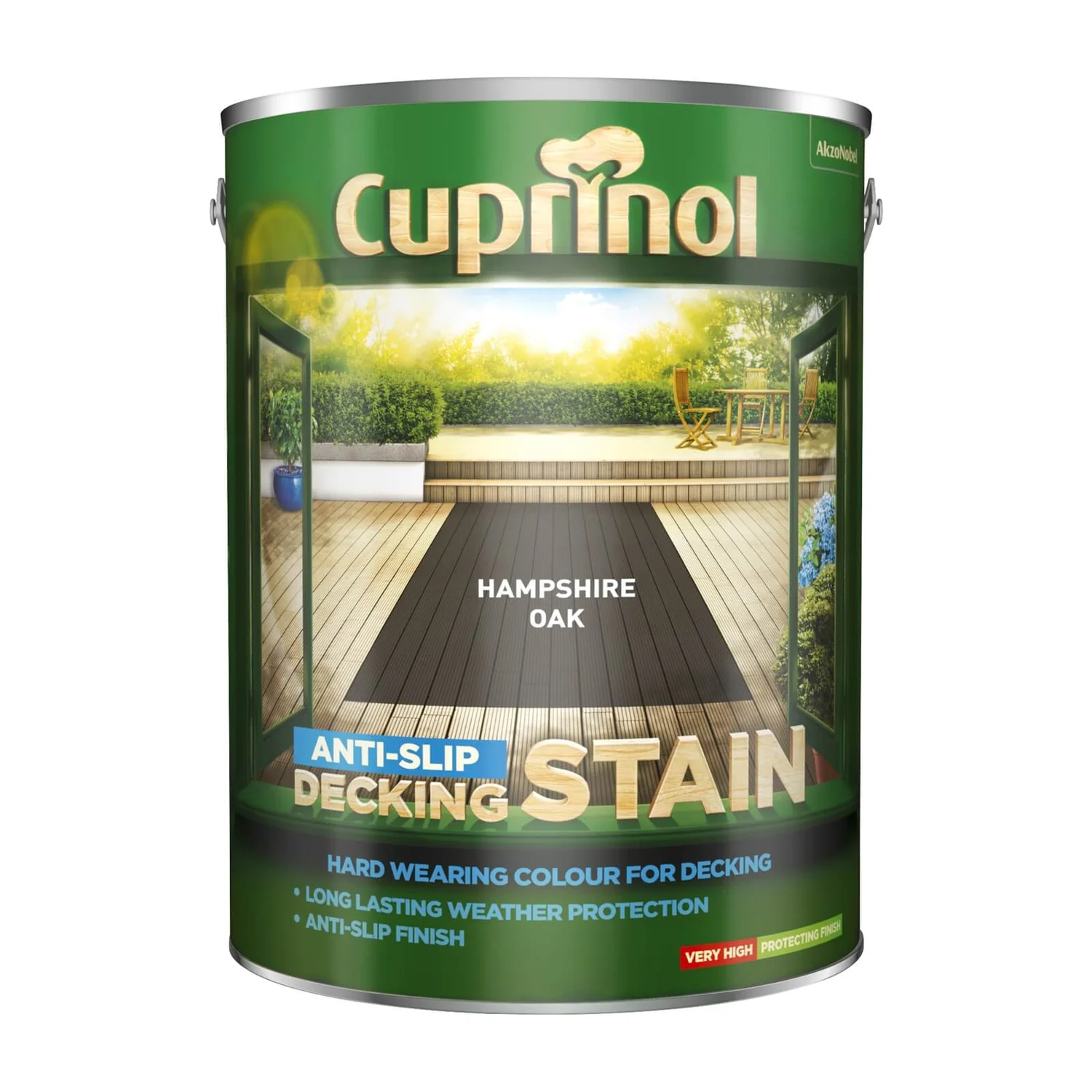 Cuprinol Anti-Slip Decking Stain - Hamps/Oak - 5L Cuprinol Anti-Slip Decking Stain - Hamps/Oak - 5L -Best Paint Shop 12836857 1664831917840807