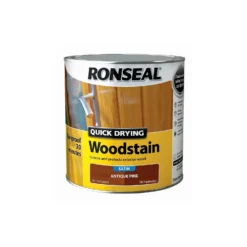 Ronseal Quick Drying Woodstain Antique Pine Satin - 2.5L 3 Ronseal Quick Drying Woodstain Antique Pine Satin - 2.5L -Best Paint Shop 12837750 1244949525098014