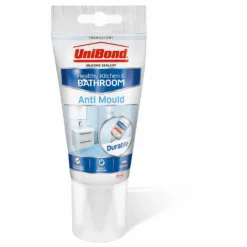 UniBond Anti Mould Kitchen And Bathroom Sealant - Translucent Tube 147g