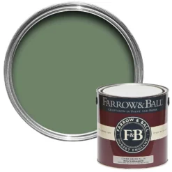 Farrow & Ball Estate Matt Emulsion Paint Calke Green - 2.5L