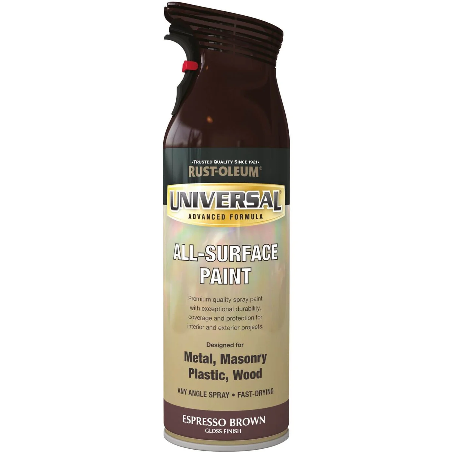 Rust-Oleum Universal Gloss Spray Paint - Espresso Brown - 400ml Rust-Oleum Universal Gloss Spray Paint - Espresso Brown - 400ml -Best Paint Shop 12840619 1334831908046533