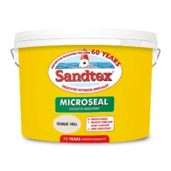 Sandtex® Ultra Smooth Masonry Paint Chalk Hill - 10L -Best Paint Shop 12841188 1074872086310135