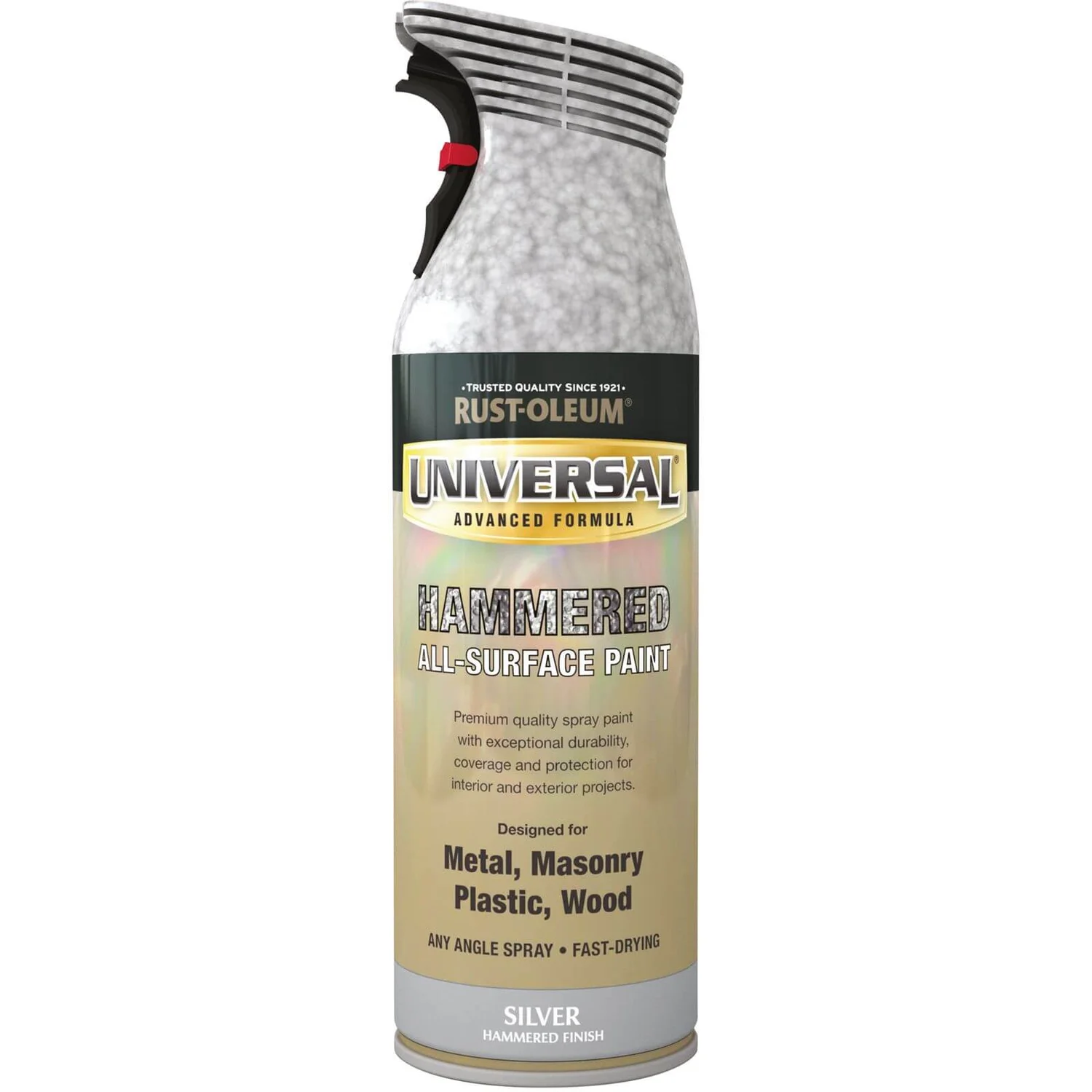 Rust-Oleum Hammered Silver - Universal Metallic Spray Paint - 400ml Rust-Oleum Hammered Silver - Universal Metallic Spray Paint - 400ml -Best Paint Shop 12841286 1454831962340518