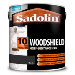 Sadolin Woodshield Woodstain Black - 2.5L -Best Paint Shop 12841312 1894951406684856
