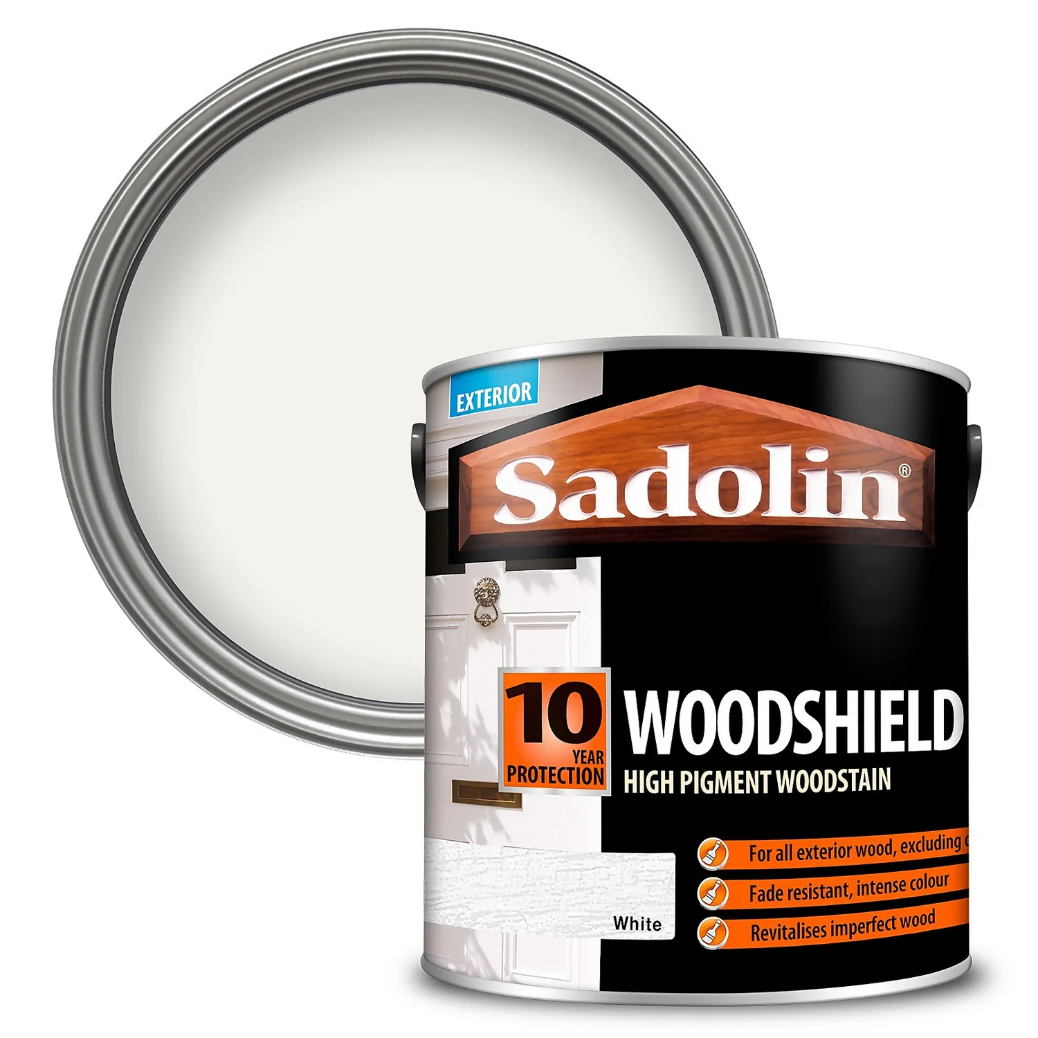 Sadolin Woodshield Woodstain White - 2.5L Sadolin Woodshield Woodstain White - 2.5L -Best Paint Shop 12841501 7584951406630163