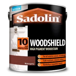 Sadolin Woodshield Woodstain Mahogany - 2.5L -Best Paint Shop 12841668 6344951407062949