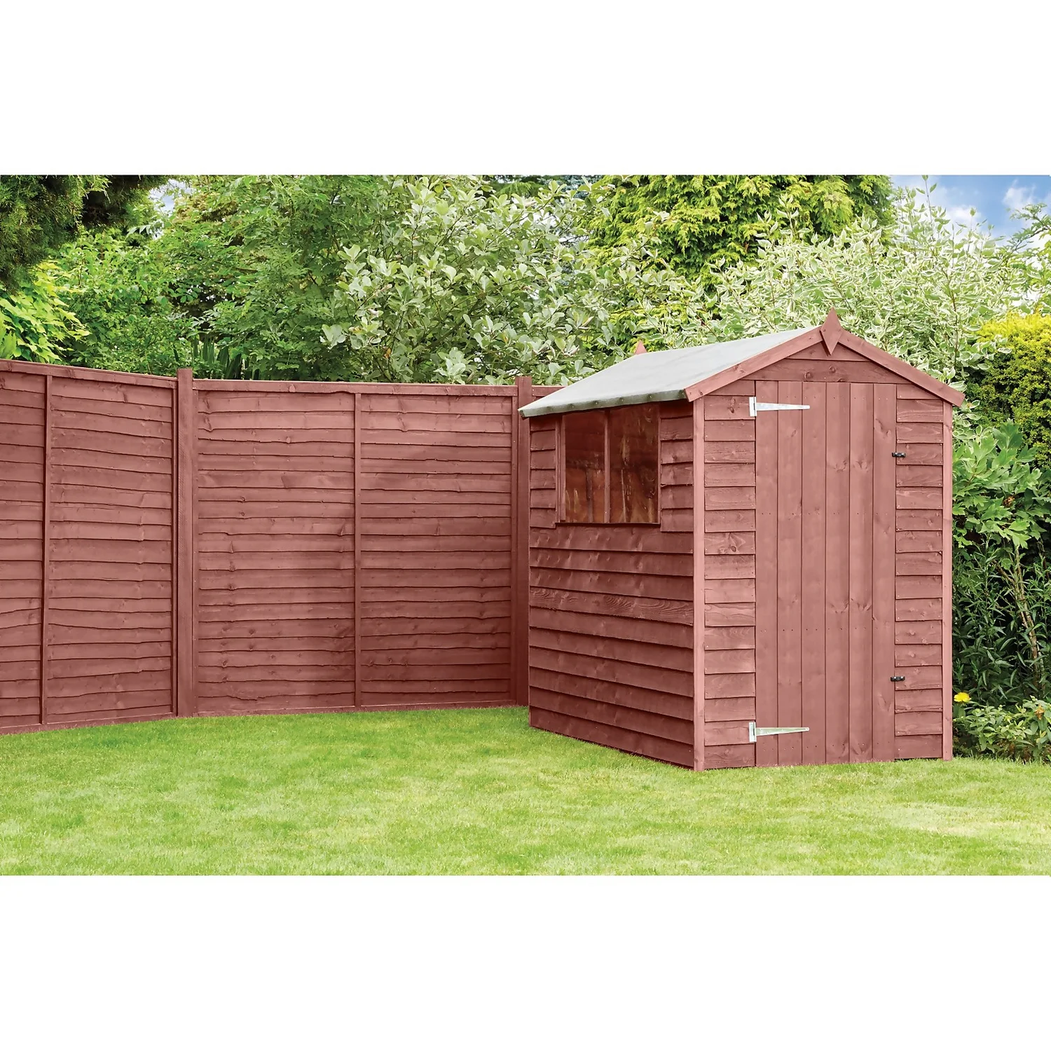 Ronseal One Coat Fence Life Paint Red Cedar - 5L Ronseal One Coat Fence Life Paint Red Cedar - 5L -Best Paint Shop 12841672 5604942087118547
