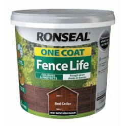 Ronseal One Coat Fence Life Paint Red Cedar - 5L 3 Ronseal One Coat Fence Life Paint Red Cedar - 5L -Best Paint Shop 12841672 9264942087194441
