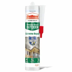 UniBond Extreme Repair Outdoor Sealant - Translucent Cartridge 294g