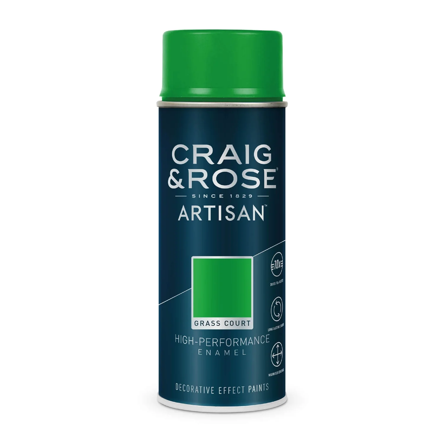 Craig & Rose Artisan Enamel Gloss Spray Paint - Grass Court - 400ml Craig & Rose Artisan Enamel Gloss Spray Paint - Grass Court - 400ml -Best Paint Shop 12846245 1174833197845584