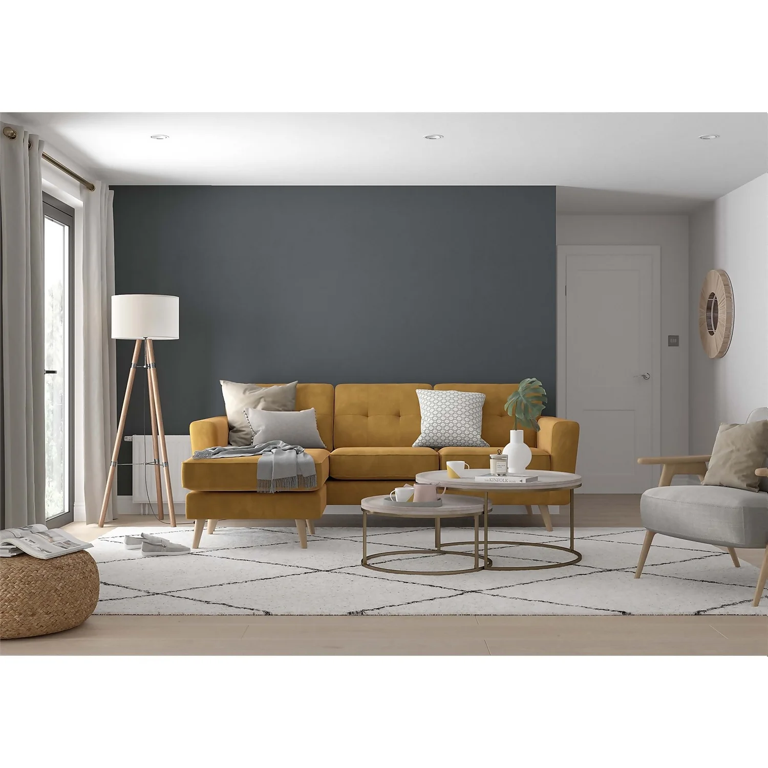 Dulux Simply Refresh Feature Wall One Coat Matt Emulsion Paint Cannon Ball - 1.25L Dulux Simply Refresh Feature Wall One Coat Matt Emulsion Paint Cannon Ball - 1.25L -Best Paint Shop 12881588 8354843855774500