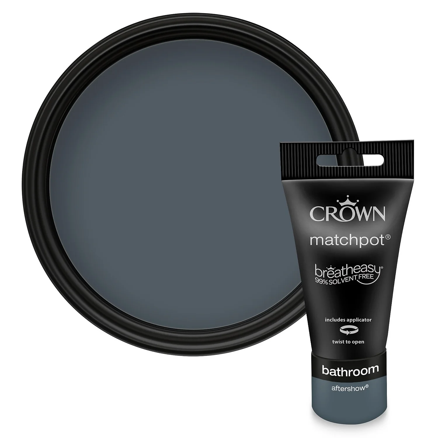 Crown Easyclean Bathroom Paint Aftershow - 40ml Crown Easyclean Bathroom Paint Aftershow - 40ml -Best Paint Shop 12886543 1354847490637335