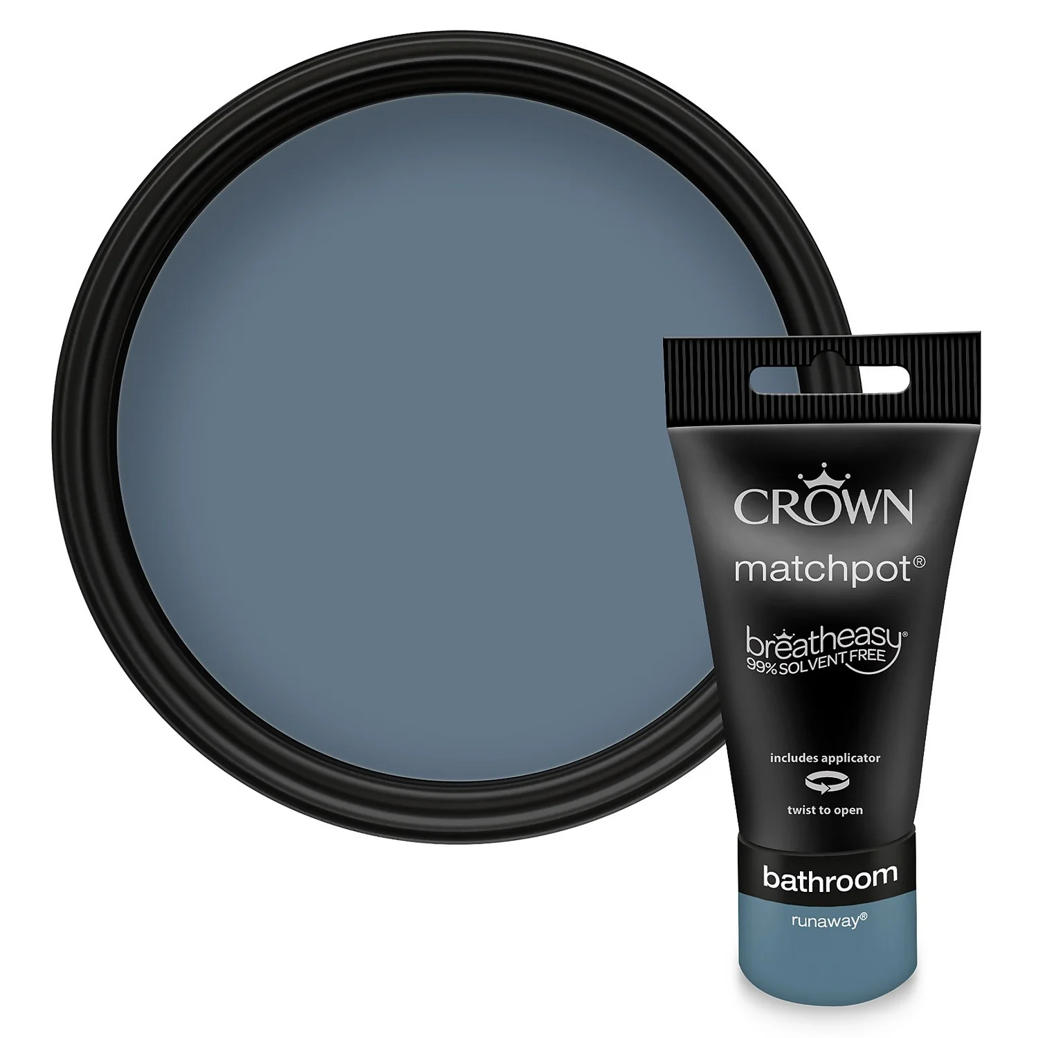 Crown Easyclean Bathroom Paint Runaway - 0.04L Crown Easyclean Bathroom Paint Runaway - 0.04L -Best Paint Shop 12886560 5934847486836905