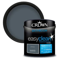 Crown Easyclean® Mouldguard+ Bathroom Mid Sheen Washable Multi Surface Paint Aftershow® - 2.5 L