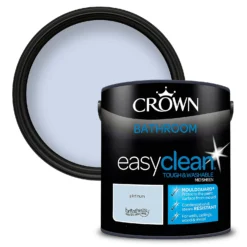 Crown Easyclean® Mouldguard+ Bathroom Mid Sheen Washable Multi Surface Paint Platinum® - 2.5L