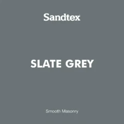 Sandtex® Ultra Smooth Masonry Paint Slate Grey - 10L -Best Paint Shop 12886985 1664855755793611