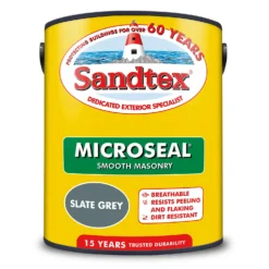 Sandtex® Ultra Smooth Masonry Paint Slate Grey - 5L -Best Paint Shop 12886989 1524855754794077