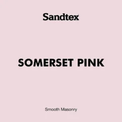 Sandtex® Ultra Smooth Masonry Paint Somerset Pink - 5L -Best Paint Shop 12886992 1464855755418329