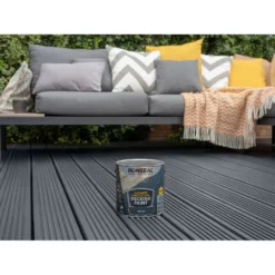 Ronseal Ultimate Protection Decking Paint Charcoal - 2.5L 2 Ronseal Ultimate Protection Decking Paint Charcoal - 2.5L -Best Paint Shop 12889258 6854942291354491