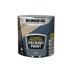 Ronseal Ultimate Protection Decking Paint Slate - 2.5L -Best Paint Shop 12889267 7014942291500042