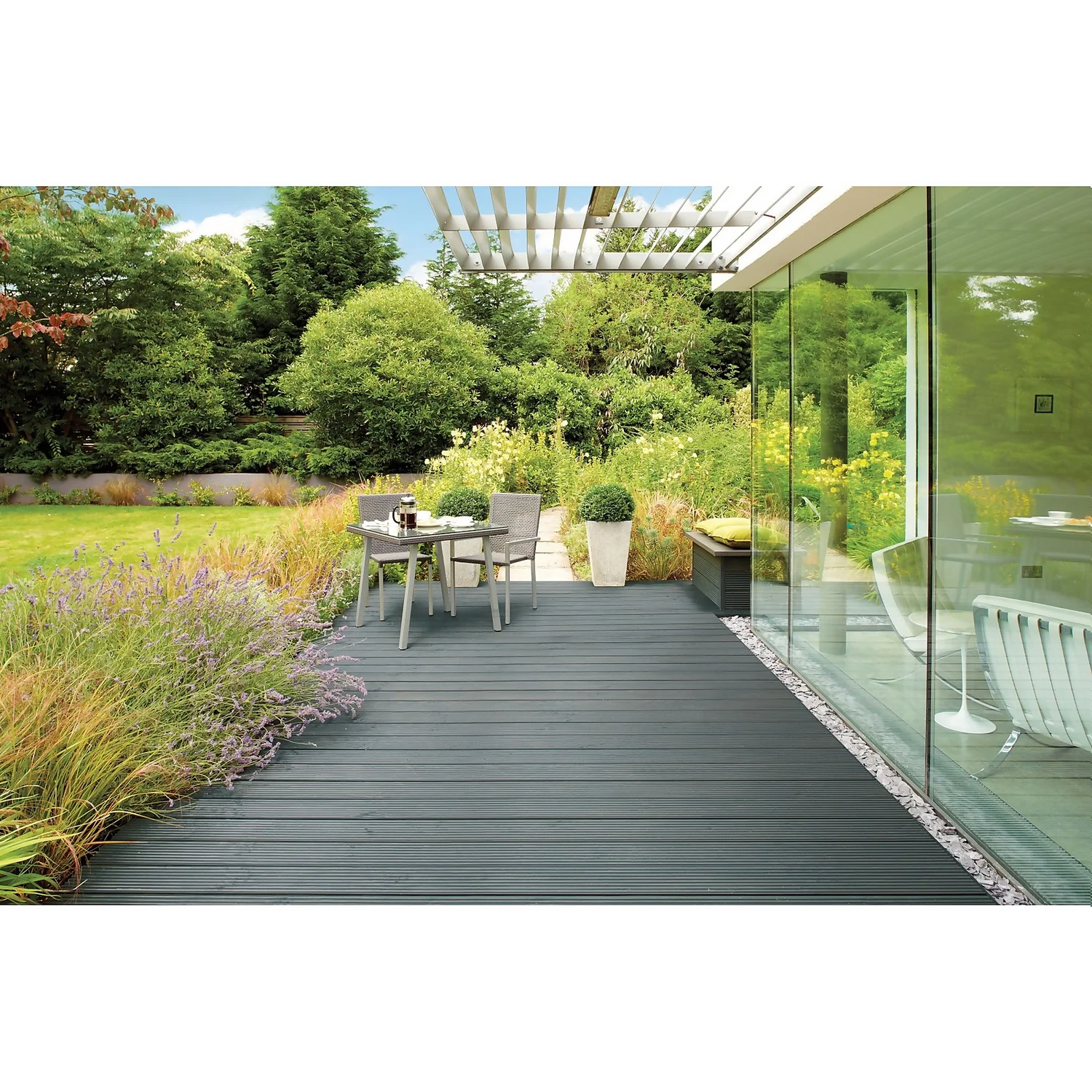 Ronseal Ultimate Protection Decking Stain Charcoal - 2.5L Ronseal Ultimate Protection Decking Stain Charcoal - 2.5L -Best Paint Shop 12889268 1924949798326245