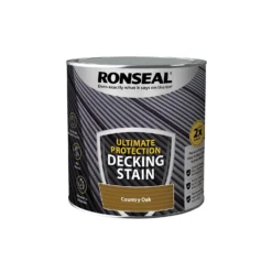 Ronseal Ultimate Protection Decking Stain Country Oak - 2.5L -Best Paint Shop 12889272 1744949798628690