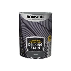 Ronseal Ultimate Protection Decking Stain Charcoal - 5L -Best Paint Shop 12889273 9124949798462253