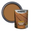 Ronseal Quick Drying Decking Stain Rich Mahogany - 5L