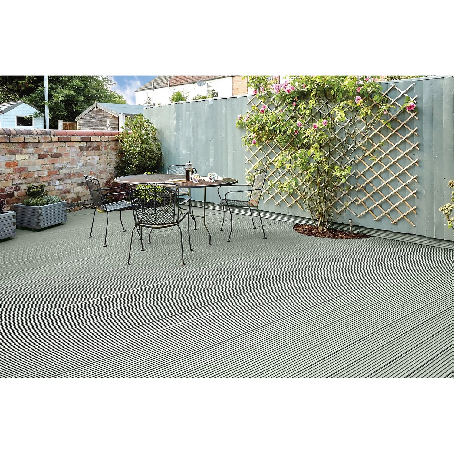 Ronseal Ultimate Protection Decking Paint Sage - 2.5L Ronseal Ultimate Protection Decking Paint Sage - 2.5L -Best Paint Shop 12893349 4944942291237335