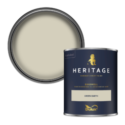 Dulux Heritage Eggshell Paint Green Earth - 750ml