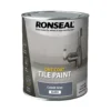 Ronseal One Coat Tile Paint Cobalt Grey Gloss - 750ml