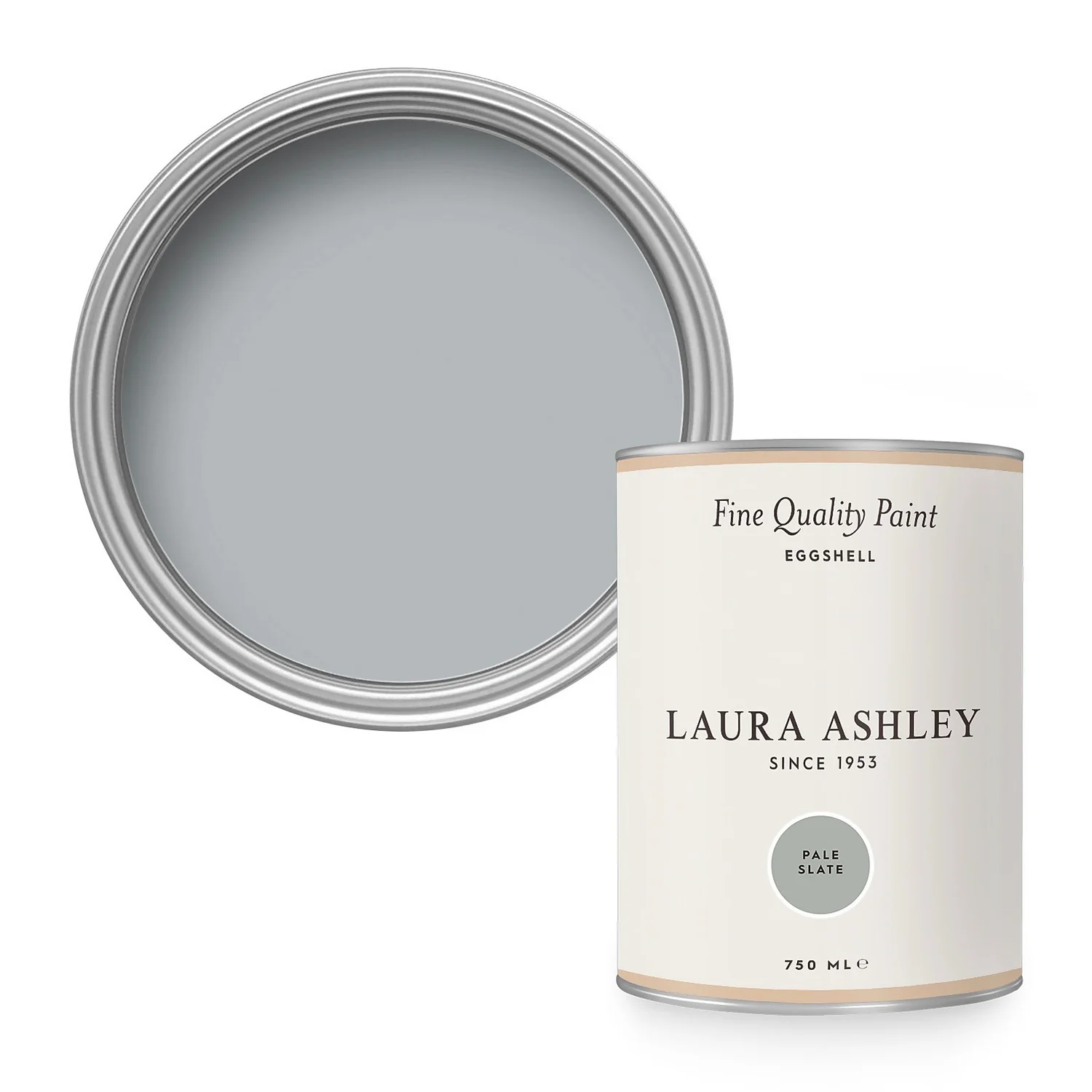 Laura Ashley Eggshell Paint Pale Slate - 750ml Laura Ashley Eggshell Paint Pale Slate - 750ml -Best Paint Shop 13134820 6444939288224816